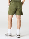 Embroidered Logo Swim Shorts Khaki - STONE ISLAND - BALAAN 6