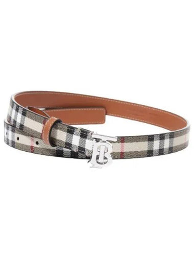 check belt - BURBERRY - BALAAN 1