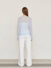 See Through Tencel Long Sleeve Sky - LESEIZIEME - BALAAN 9