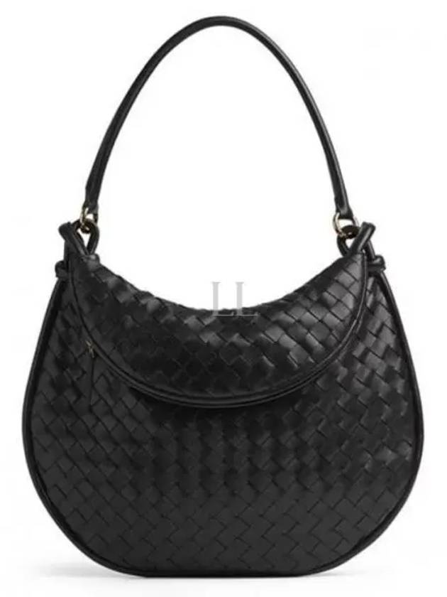 Intrecciato Gemelli Medium Tote Bag Black - BOTTEGA VENETA - BALAAN 2