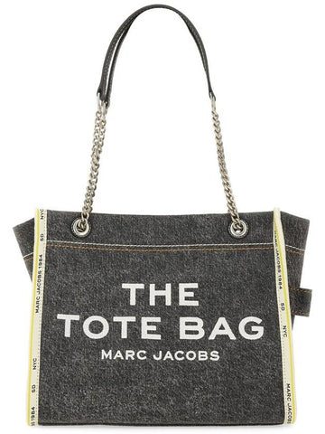 Marc Jacobs "The Denim Chain Medium" Tote Bag - MARC JACOBS - BALAAN 1