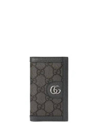 Ophidia GG Long Card Case Gray - GUCCI - BALAAN 2