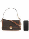 Bradshaw Small Logo Convertible Shoulder Bag Brown - MICHAEL KORS - BALAAN 7