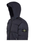 Crinkle Reps Compass Badge Down Padding Navy - STONE ISLAND - BALAAN 5