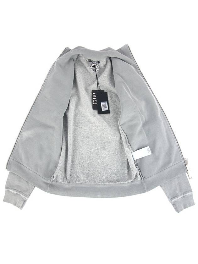 High Neck Zip-Up Jacket Grey - DSQUARED2 - BALAAN 5