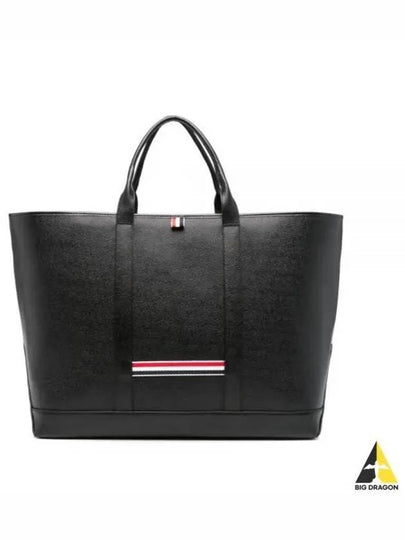 Oversized Tool Tote Bag Black - THOM BROWNE - BALAAN 2