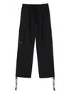 Fresh Cargo Wool Straight Pants Black - MSGM - BALAAN 2