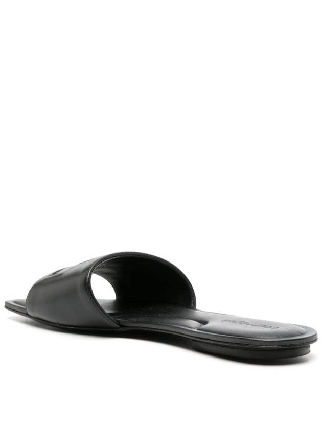 AC Leather Slipers Black - COURREGES - BALAAN 5