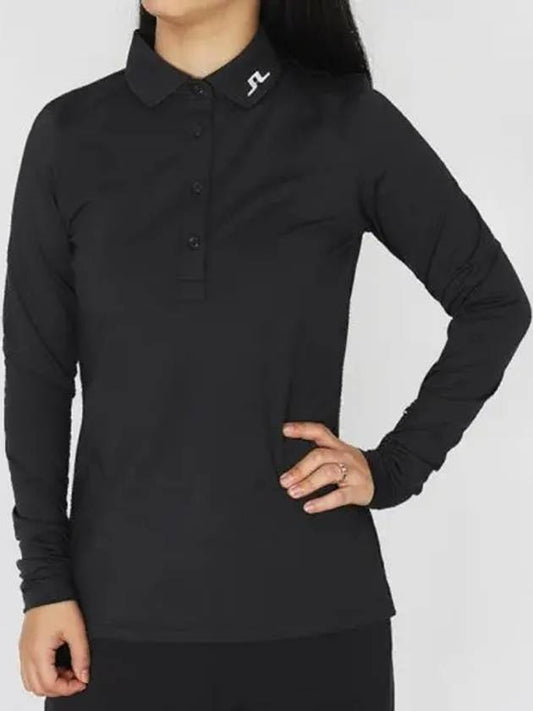 Golf Women s Long Sleeve Polo Shirt T Tour Functional Tech Wear GWJ088719999 Domestic Product - J.LINDEBERG - BALAAN 1