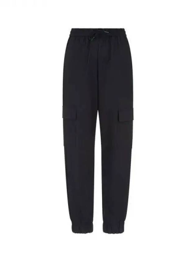 Women s Side Pocket Poly Jogger Pants Black 271850 - HERNO - BALAAN 1