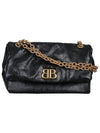 Monaco Small Chain Shoulder Bag Black - BALENCIAGA - BALAAN 2