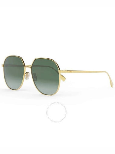 Fendi Green Gradient Pilot Men's Sunglasses FE40069U 30P 59 - FENDI - BALAAN 1