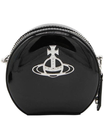 Logo All Round Zip Mini Bag Black - VIVIENNE WESTWOOD - BALAAN 2