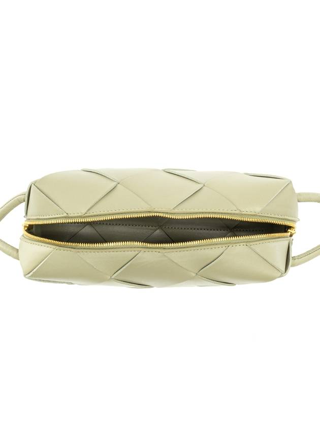 Cassette Intrecciato Small Cross Bag Travertine - BOTTEGA VENETA - BALAAN 6