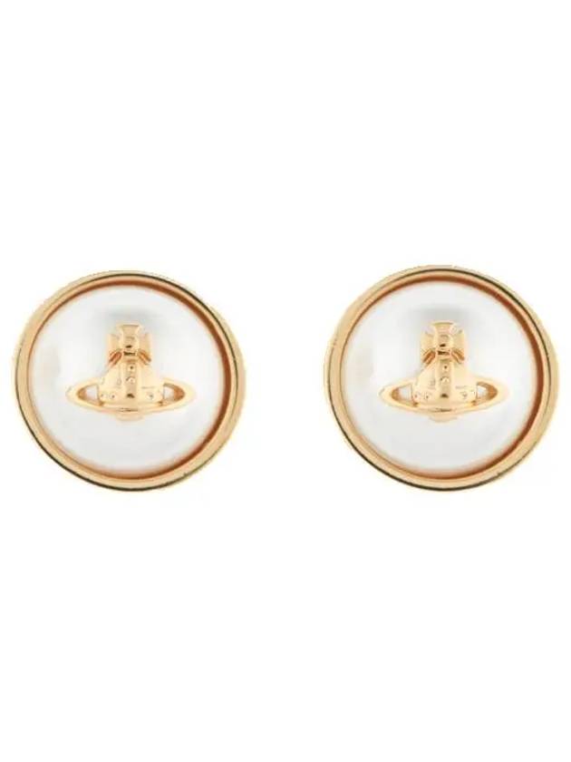 Olga Pearl Small Earrings Gold - VIVIENNE WESTWOOD - BALAAN 2