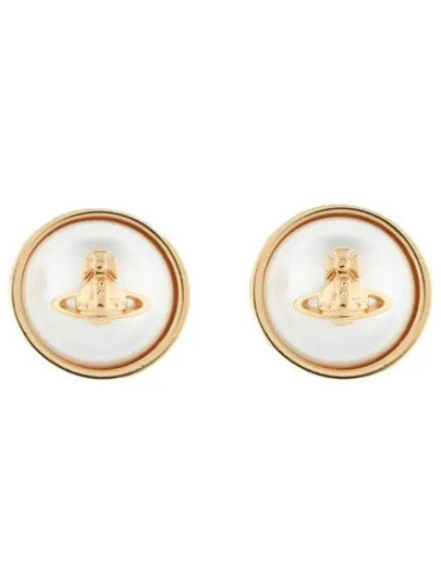 Olga Pearl Small Earrings Gold - VIVIENNE WESTWOOD - BALAAN 2