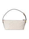 GG Marmont Shoulder Bag White - GUCCI - BALAAN 4