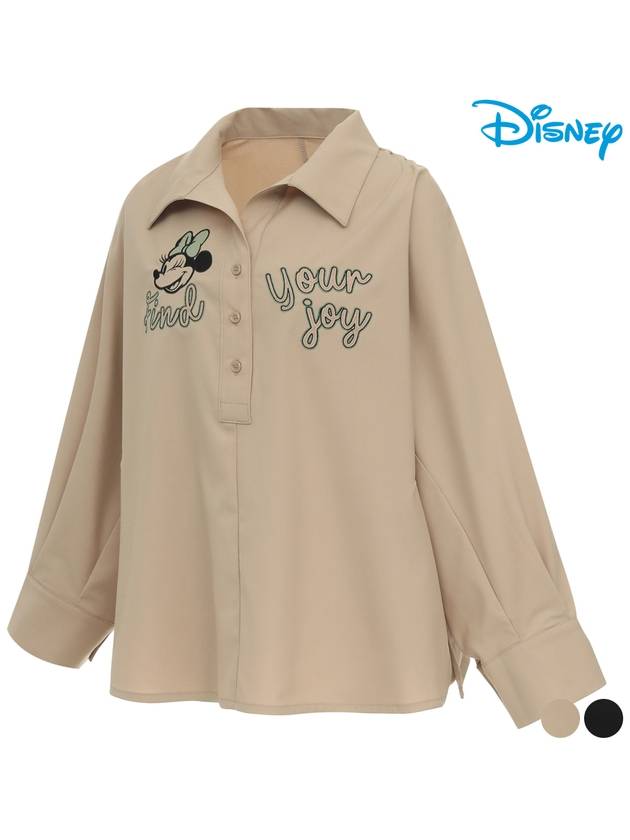 loose-fit collar long-sleeved shirt DO1LSH022 - DISNEY GOLF - BALAAN 2