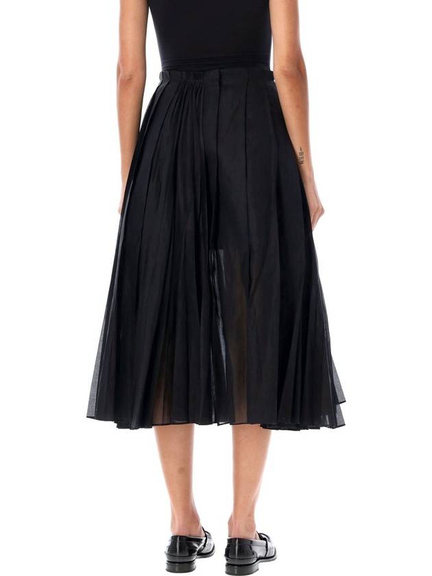 Jil Sander Organdy Midi Skirt - JIL SANDER - BALAAN 2