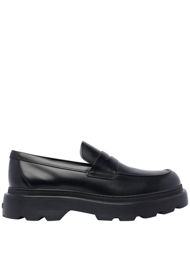 Calfskin Leather Loafer Black - TOD'S - BALAAN 2