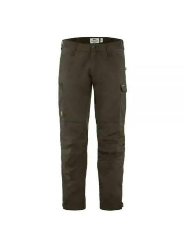 Men's Kaipak Trousers Regular Dark Olive - FJALL RAVEN - BALAAN 2