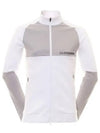 Lazarus Mid Layer Zip-Up Jacket Grey White - J.LINDEBERG - BALAAN 2