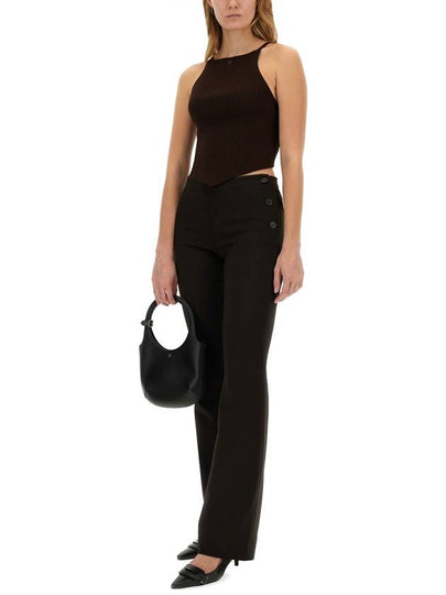 TAILORED PANTS OBLIQUE - COURREGES - BALAAN 2