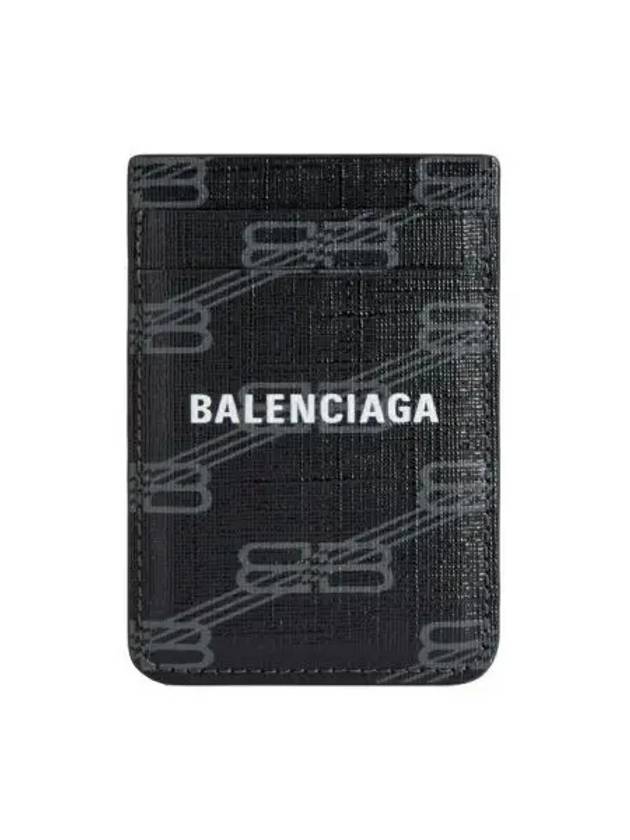 Signature Magnet Card Wallet Black - BALENCIAGA - BALAAN 2