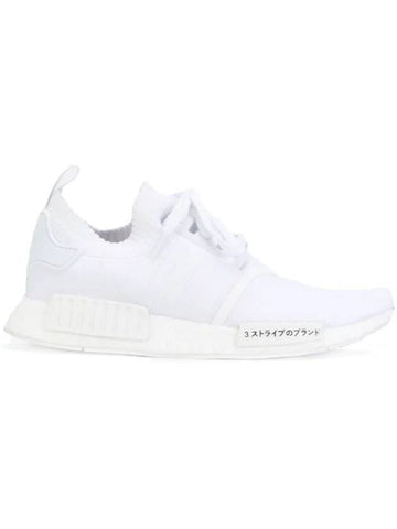 NMD R1 Primeknit Low Top Sneakers White - ADIDAS - BALAAN 1