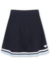 Women ATHLETIC Tipping A-line Knit Skort - WAAC - BALAAN 1