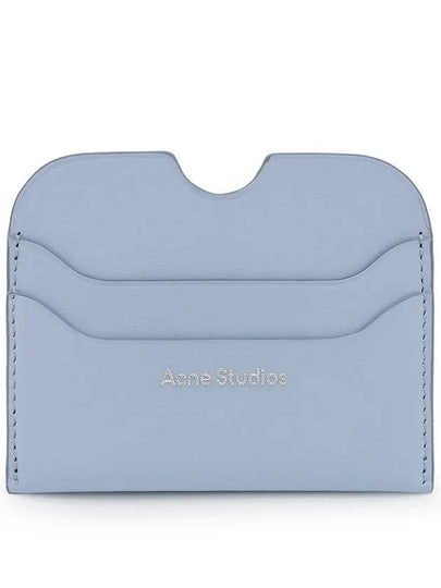 Elmas Large S Card Wallet Blue - ACNE STUDIOS - BALAAN 2