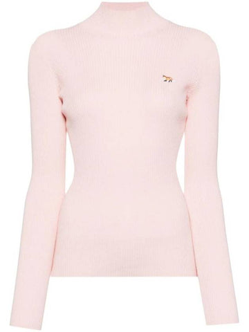 Baby Fox Knit Top Pink - MAISON KITSUNE - BALAAN 1