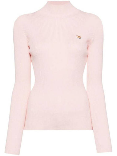 Baby Fox Knit Top Pink - MAISON KITSUNE - BALAAN 1