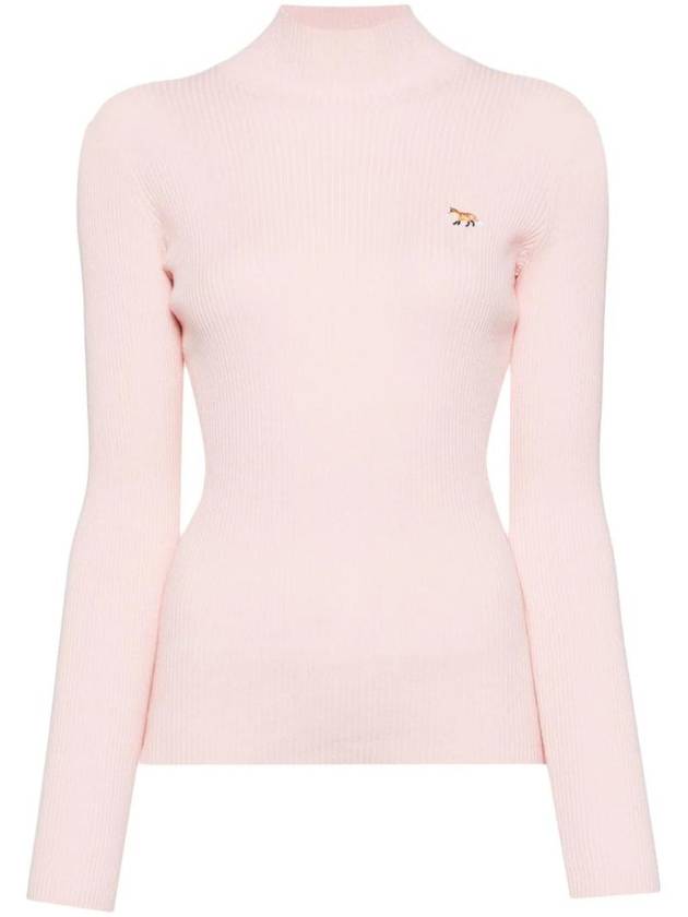 Baby Fox Knit Top Pink - MAISON KITSUNE - BALAAN 1