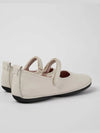 Right Leather Mary Jane Flat Shoes White - CAMPER - BALAAN 4