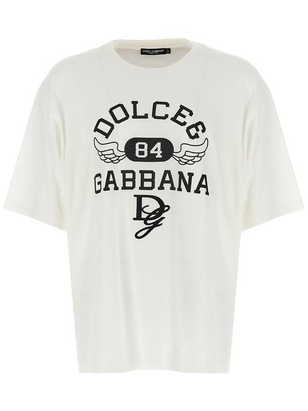 Dolce & Gabbana Logo Print T-Shirt - DOLCE&GABBANA - BALAAN 1