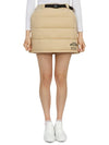 women's padded H-line skirt beige - HORN GARMENT - BALAAN 2