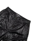 Runway Nylon Mesh Drawstring Straight Pants Black - ULKIN - BALAAN 5