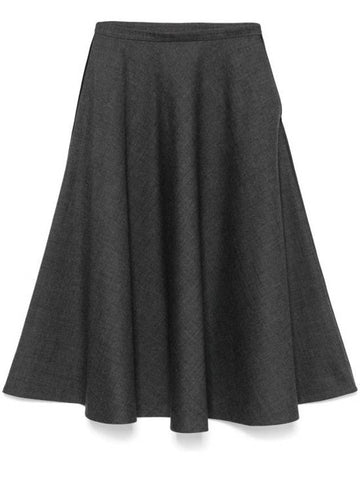 Midi Skirt 803406 ZARI2 1078 Free Grigio - GUCCI - BALAAN 1