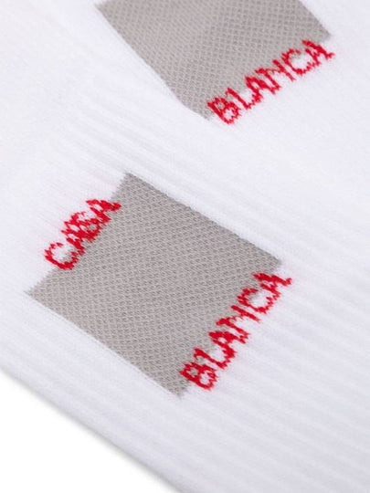 CASABLANCA UNISEX PRINTED BASKETBALL SOCKS - CASABLANCA - BALAAN 2