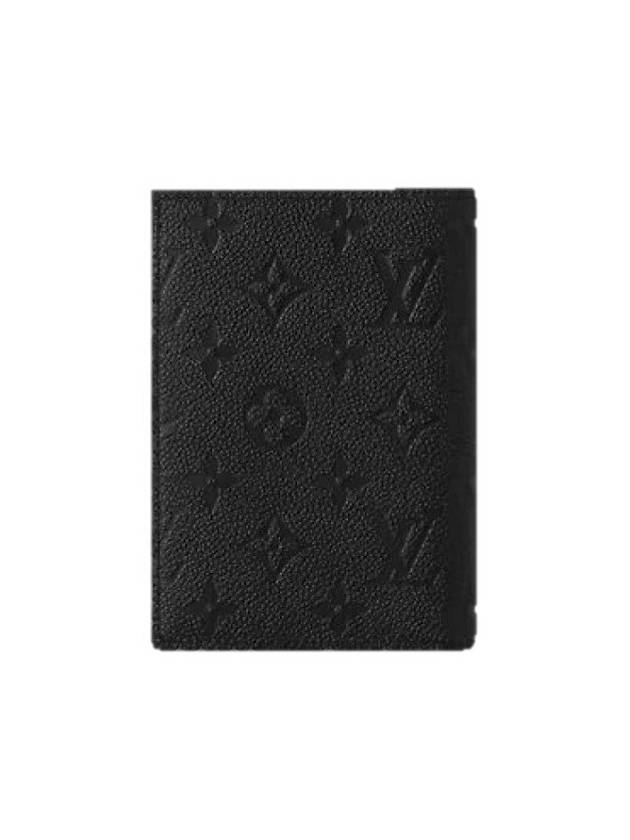 Monogram Passport Wallet Black - LOUIS VUITTON - BALAAN 5