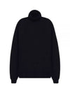 Shetland Wool Turtleneck Black - PRADA - BALAAN 2