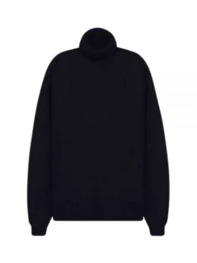 Shetland Wool Turtleneck Black - PRADA - BALAAN 2