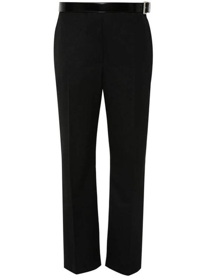 Gabadin straight pants black - PRADA - BALAAN 2