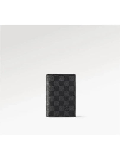 Logo Damier Canvas Passport Wallet Grey - LOUIS VUITTON - BALAAN 2