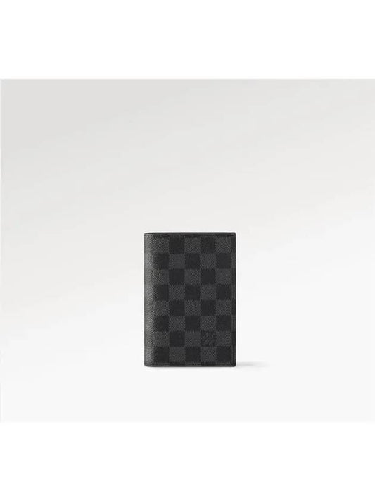 Logo Damier Canvas Passport Wallet Gray - LOUIS VUITTON - BALAAN 2