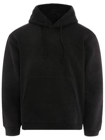 Men's Back Big Logo Hoodie Black - MONCLER - BALAAN 1