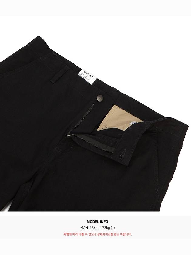 Columbia Ripstop Regular Cargo Pants Black - CARHARTT WIP - BALAAN 11