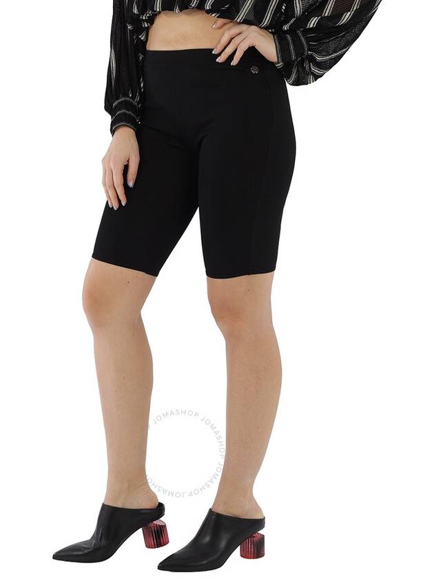 Roberto Cavalli Ladies Black Short Leggings, Brand Size 42 (US Size 8) - ROBERTO CAVALLI - BALAAN 2