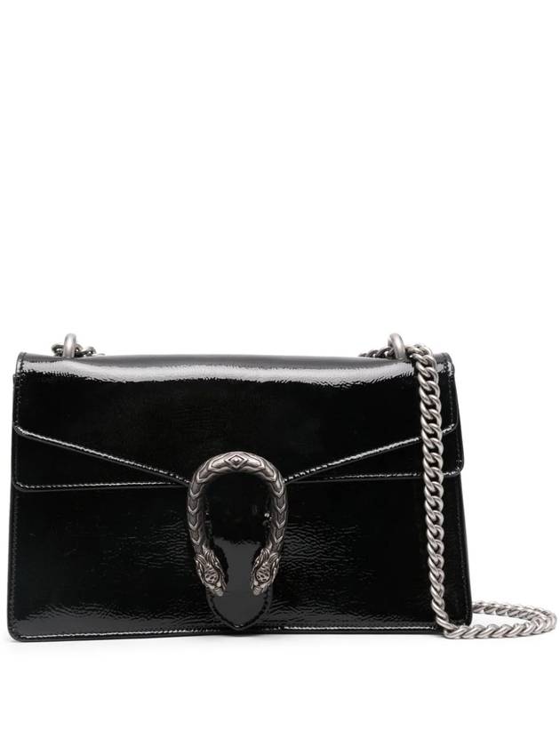 Dionysus Small Leather Shoulder Bag Black - GUCCI - BALAAN 2